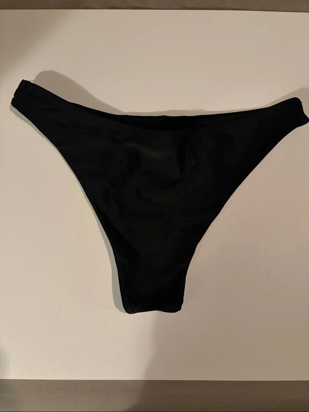 SHEIN Black Low-Rise Bikini Bottom